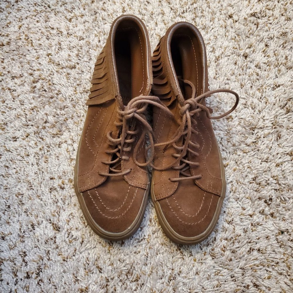 Vans Brown Suede High Tops